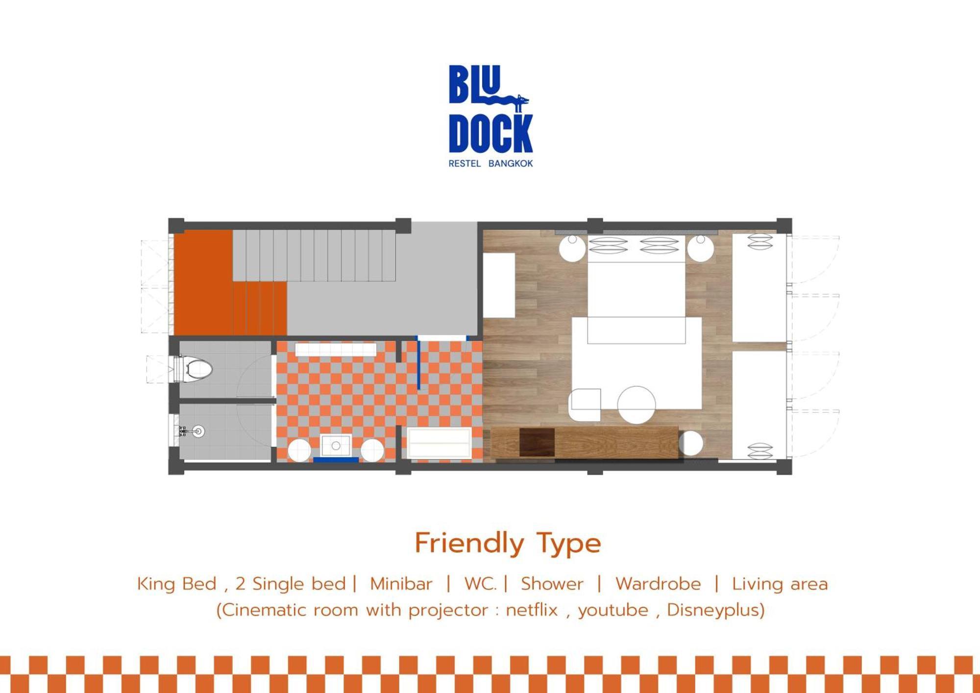 Blu Dock Restel Bangkok Esterno foto