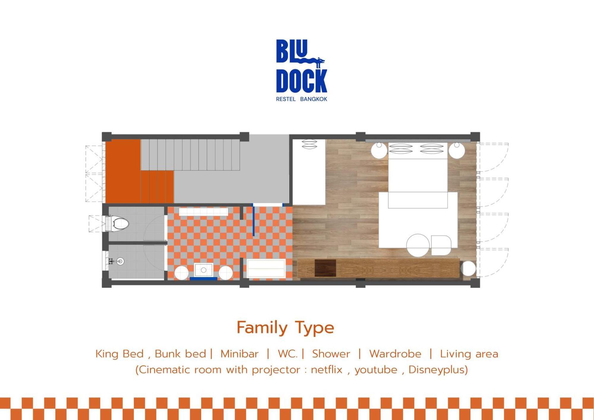 Blu Dock Restel Bangkok Esterno foto